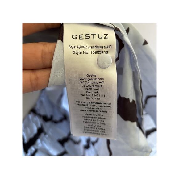 Gestuz Aylin Wrap Top and Skirt Set - Picture 6 of 6